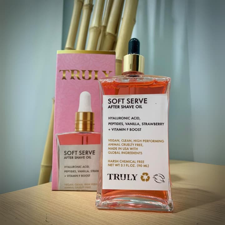 2 Frascos de Aceite Truly Beauty - El After Shave que Necesitas