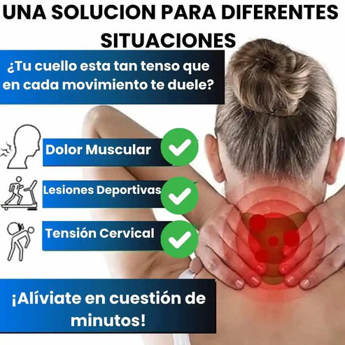 2 parches para el cuello para aliviar dolores musculares