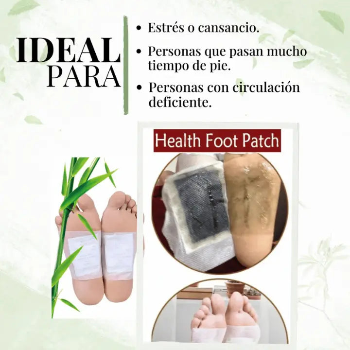 Parches Detox Kinoki Para Pies