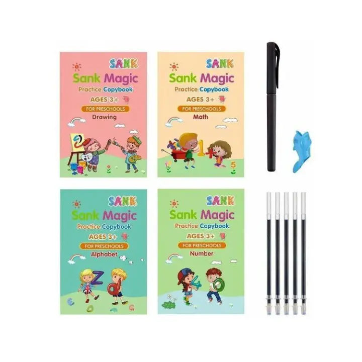 Kit 4 Libros Caligrafia