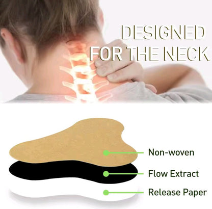 2 parches para el cuello para aliviar dolores musculares