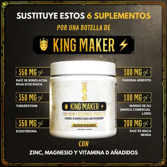 King Maker + Beast Bites - Recupera tu Masculinidad y Fuerza