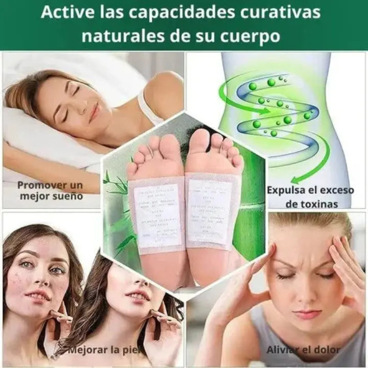 Parches Detox Kinoki Para Pies