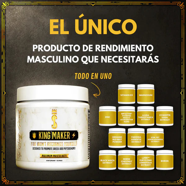 King Maker + Beast Bites - Recupera tu Masculinidad y Fuerza