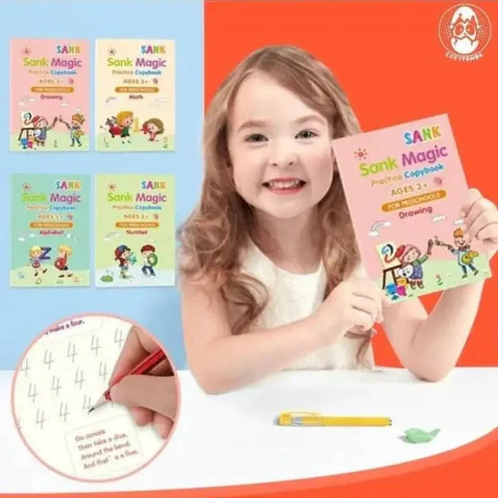 Kit 4 Libros Caligrafia