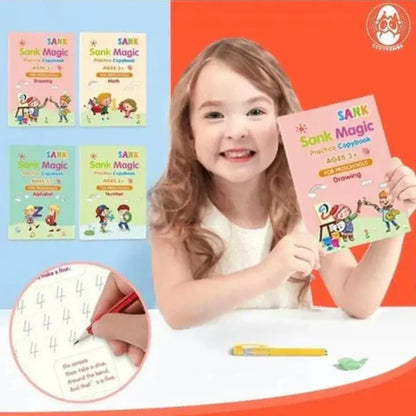 Kit 4 Libros Caligrafia