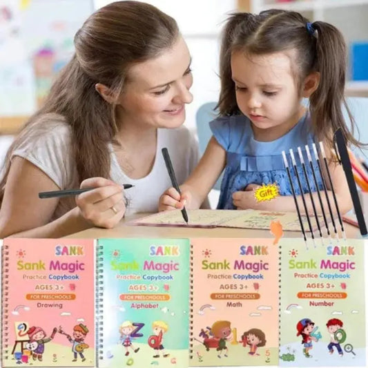 Kit 4 Libros Caligrafia