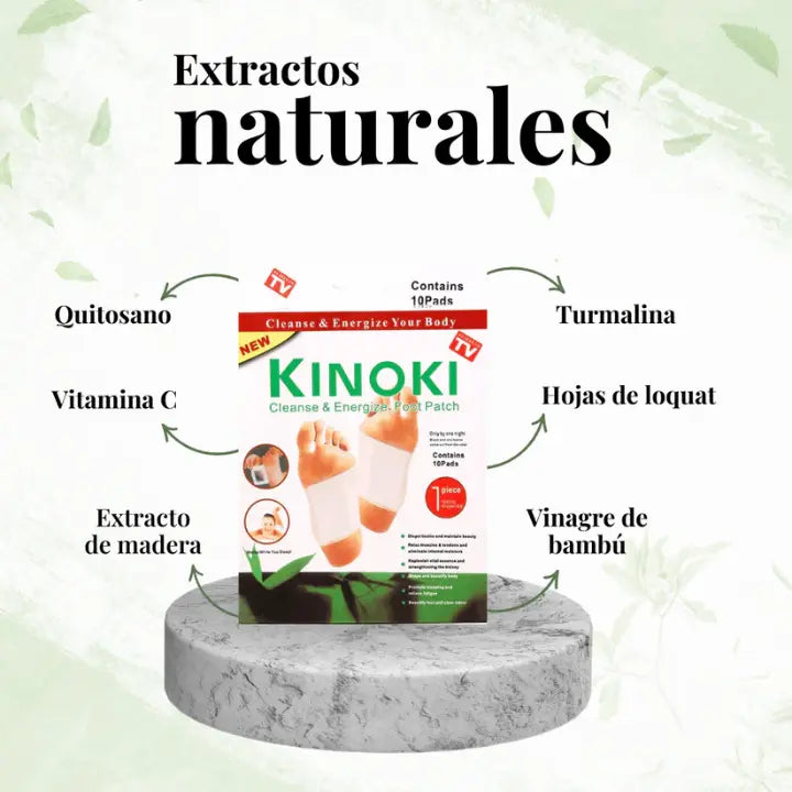 Parches Detox Kinoki Para Pies