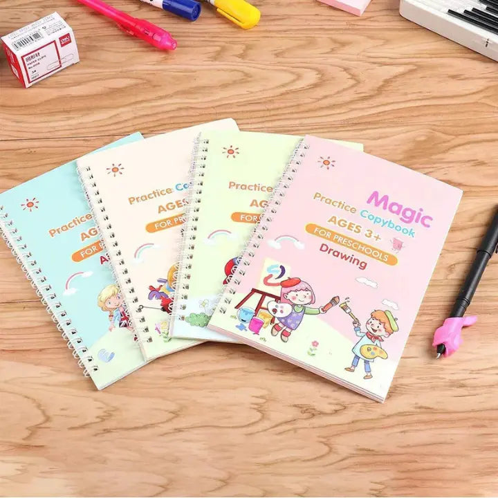 Kit 4 Libros Caligrafia