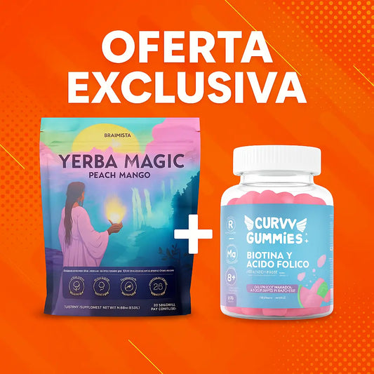 Suplemento Yerba Magic + Curvy Gummies