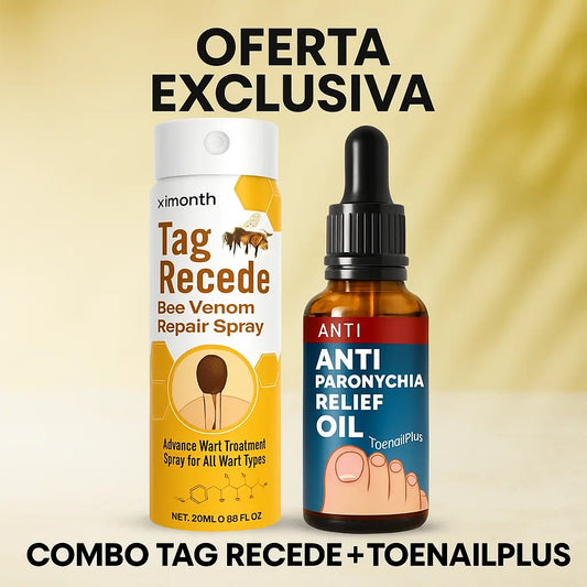 Tag Recede Eliminador De Verrugas + Toenail Plus