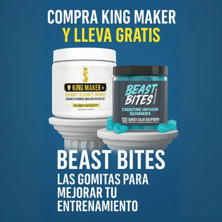 King Maker + Beast Bites - Recupera tu Masculinidad y Fuerza